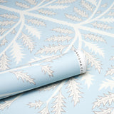Schumacher Thistle Mineral Wallpaper