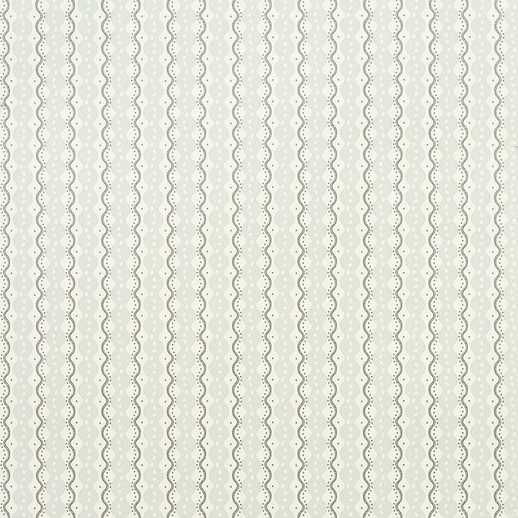 Schumacher Centipede Stripe Pumice Wallpaper