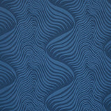 Schumacher Sauvage Navy Wallpaper