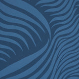 Schumacher Sauvage Navy Wallpaper