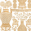 Schumacher Hellene Mylar Gold Wallpaper