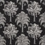 Schumacher Grand Palms Indoor/Outdoor Black Fabric