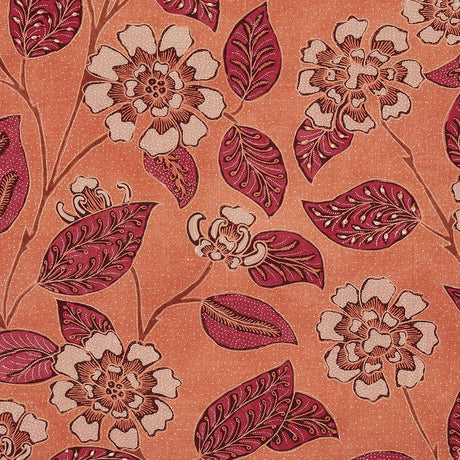 Schumacher Kava Cay Indoor/Outdoor Mango Fabric