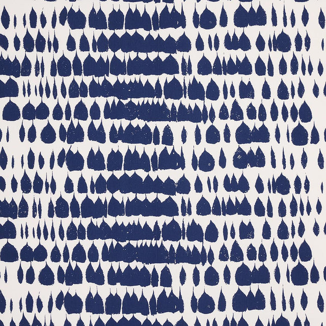 Schumacher Queen Of Spain Navy Fabric