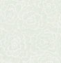 A-Street Prints Periwinkle Light Green Textured Floral Wallpaper