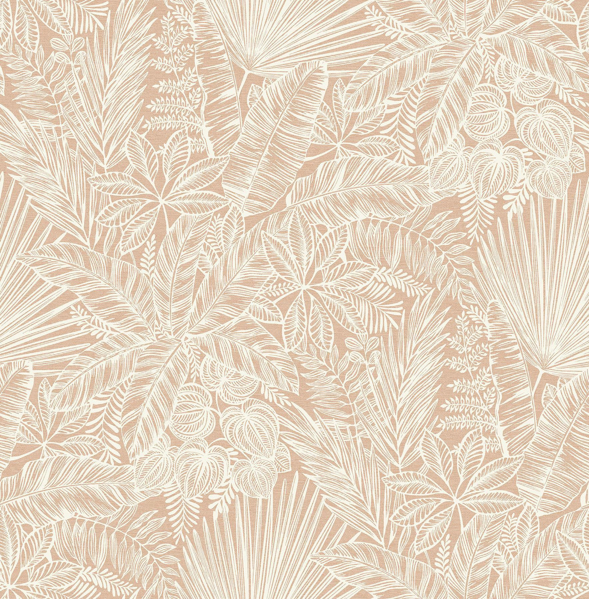 A-Street Prints Vita Blush Botanical Wallpaper