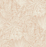 A-Street Prints Vita Blush Botanical Wallpaper