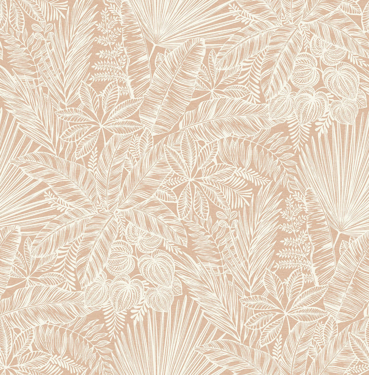A-Street Prints Vita Blush Botanical Wallpaper