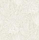 A-Street Prints Vita Off-White Botanical Wallpaper