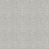 A-Street Prints Kantera Grey Fabric Texture Wallpaper