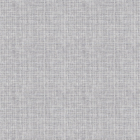 A-Street Prints Kantera Blueberry Fabric Texture Wallpaper