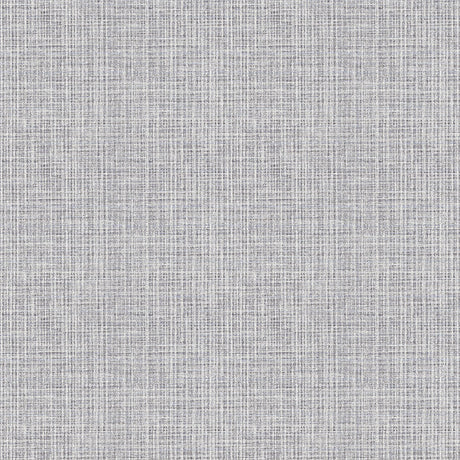 A-Street Prints Kantera Blueberry Fabric Texture Wallpaper