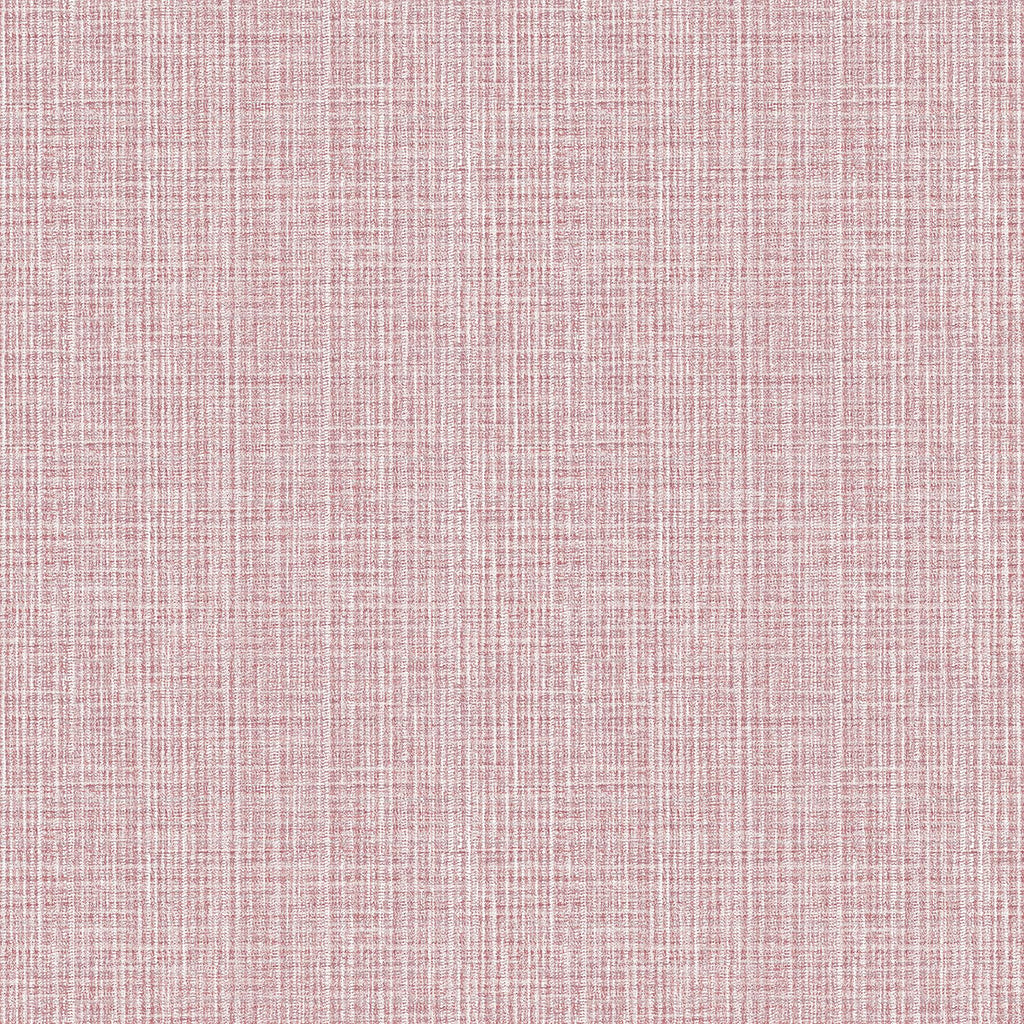 A-Street Prints Kantera Pink Fabric Texture Wallpaper
