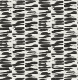 A-Street Prints Myrtle Black Abstract Stripe Wallpaper