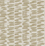 A-Street Prints Myrtle Gold Abstract Stripe Wallpaper