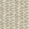A-Street Prints Myrtle Gold Abstract Stripe Wallpaper