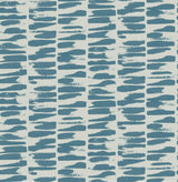 A-Street Prints Myrtle Sea Green Abstract Stripe Wallpaper