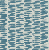 A-Street Prints Myrtle Sea Green Abstract Stripe Wallpaper