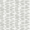 A-Street Prints Myrtle Grey Abstract Stripe Wallpaper