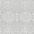 A-Street Prints Lyon Grey Geometric Key Wallpaper