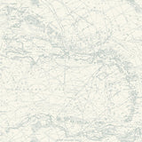 Brewster Home Fashions Charts Aqua Nautical Chart Wallpaper