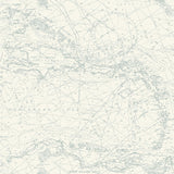 Brewster Home Fashions Charts Aqua Nautical Chart Wallpaper