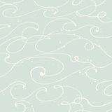 Brewster Home Fashions Kuroshio Aqua Ocean Wave Wallpaper