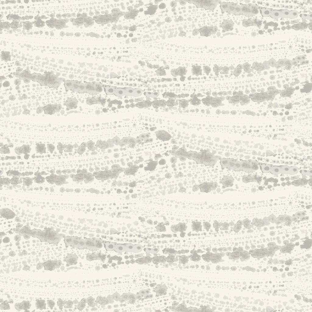 Brewster Home Fashions Rannell Grey Abstract Scallop Wallpaper