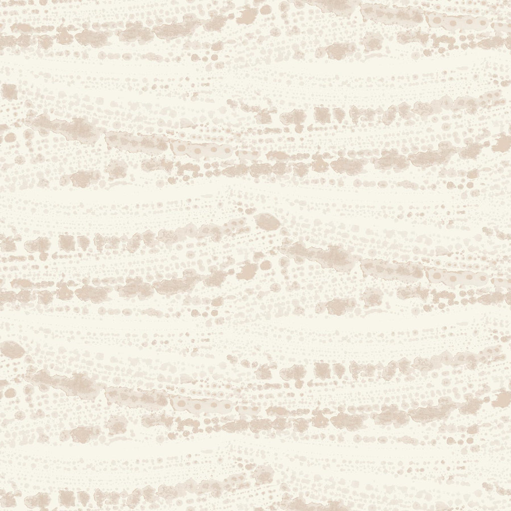 Brewster Home Fashions Rannell Peach Abstract Scallop Wallpaper