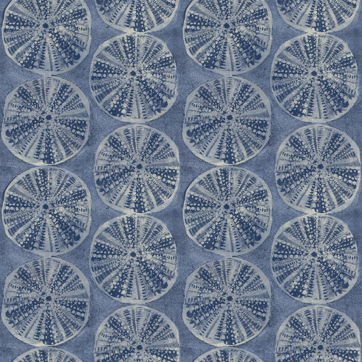 Brewster Home Fashions Sea Biscuit Blue Sand Dollar Wallpaper