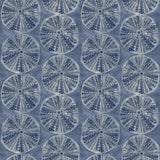 Brewster Home Fashions Sea Biscuit Blue Sand Dollar Wallpaper