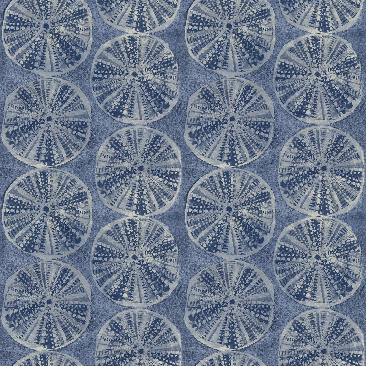 Brewster Home Fashions Sea Biscuit Blue Sand Dollar Wallpaper