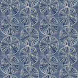 Brewster Home Fashions Sea Biscuit Blue Sand Dollar Wallpaper
