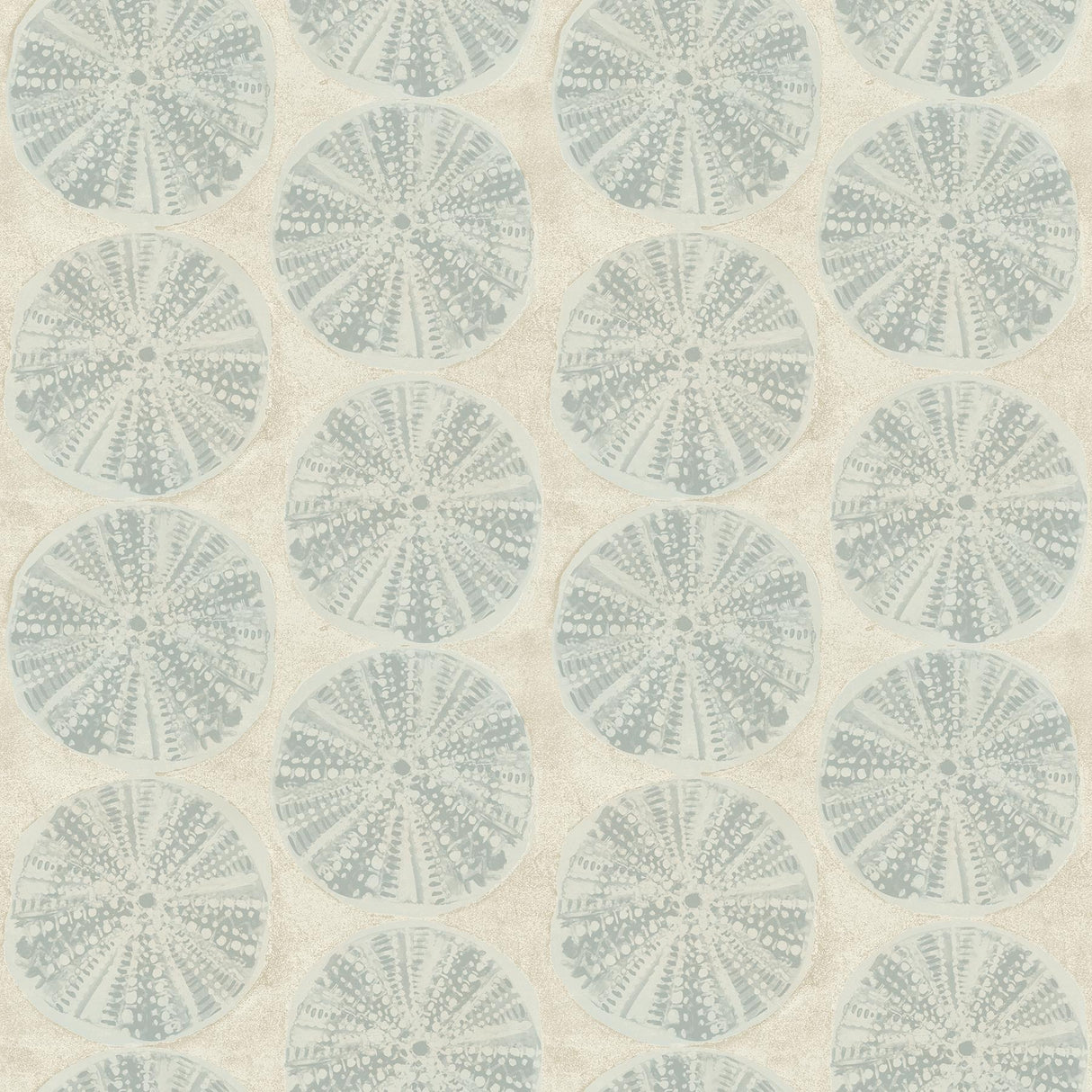 Brewster Home Fashions Sea Biscuit Aqua Sand Dollar Wallpaper