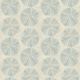 Brewster Home Fashions Sea Biscuit Aqua Sand Dollar Wallpaper