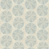 Brewster Home Fashions Sea Biscuit Aqua Sand Dollar Wallpaper