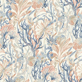 Brewster Home Fashions Kelp Garden Coral Tropical Reef Wallpaper