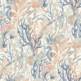 Brewster Home Fashions Kelp Garden Coral Tropical Reef Wallpaper