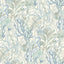 Brewster Home Fashions Kelp Garden Light Blue Tropical Reef Wallpaper