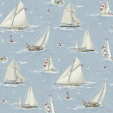 Brewster Home Fashions Leeward Light Blue Sailboat Wallpaper