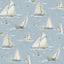 Brewster Home Fashions Leeward Light Blue Sailboat Wallpaper