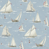 Brewster Home Fashions Leeward Light Blue Sailboat Wallpaper