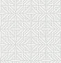 A-Street Prints Hesper Grey Geometric Wallpaper