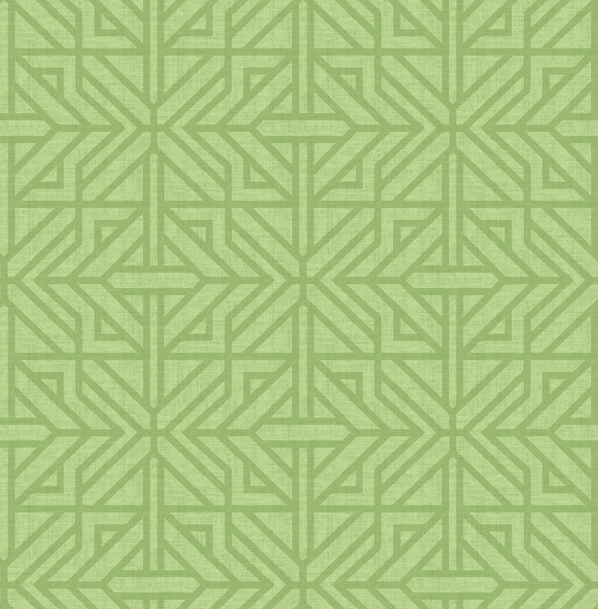 A-Street Prints Hesper Green Geometric Wallpaper