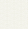 A-Street Prints Hesper Ivory Geometric Wallpaper
