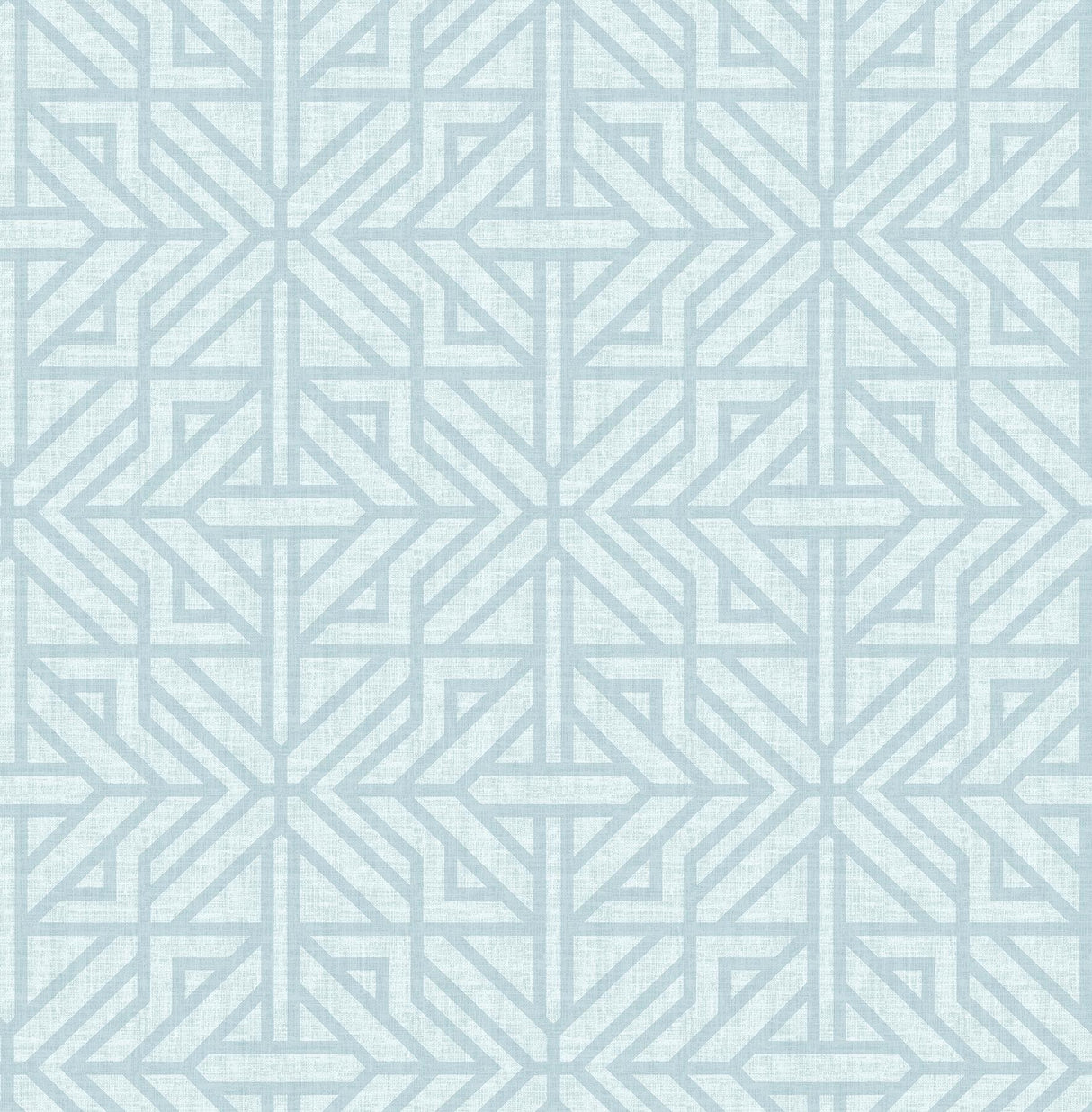 A-Street Prints Hesper Sky Blue Geometric Wallpaper