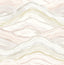 A-Street Prints Dorea Pastel Striated Waves Wallpaper