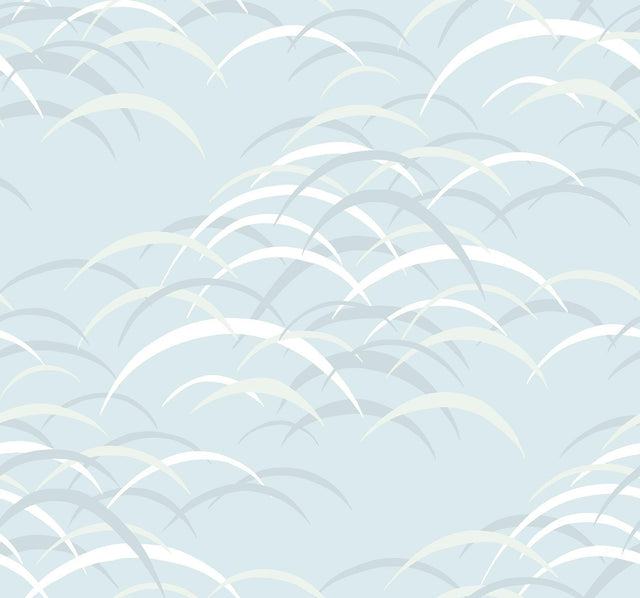 A-Street Prints Kasia Sky Blue Abstract Wallpaper
