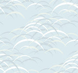 A-Street Prints Kasia Sky Blue Abstract Wallpaper