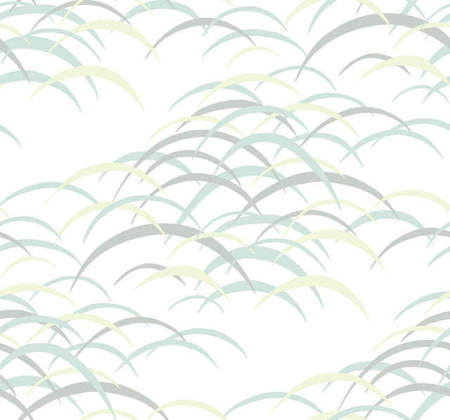 A-Street Prints Kasia Sea Green Abstract Wallpaper